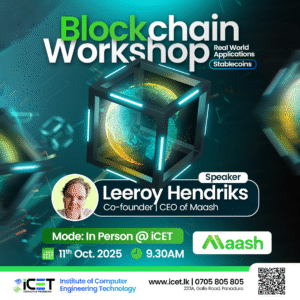 Blockchain Workshop at iCET